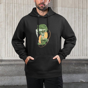 IPIB 250g Hooded Pocket Sweatshirt Front GraphicMen's Hooded  Sweatshirt6000019-7