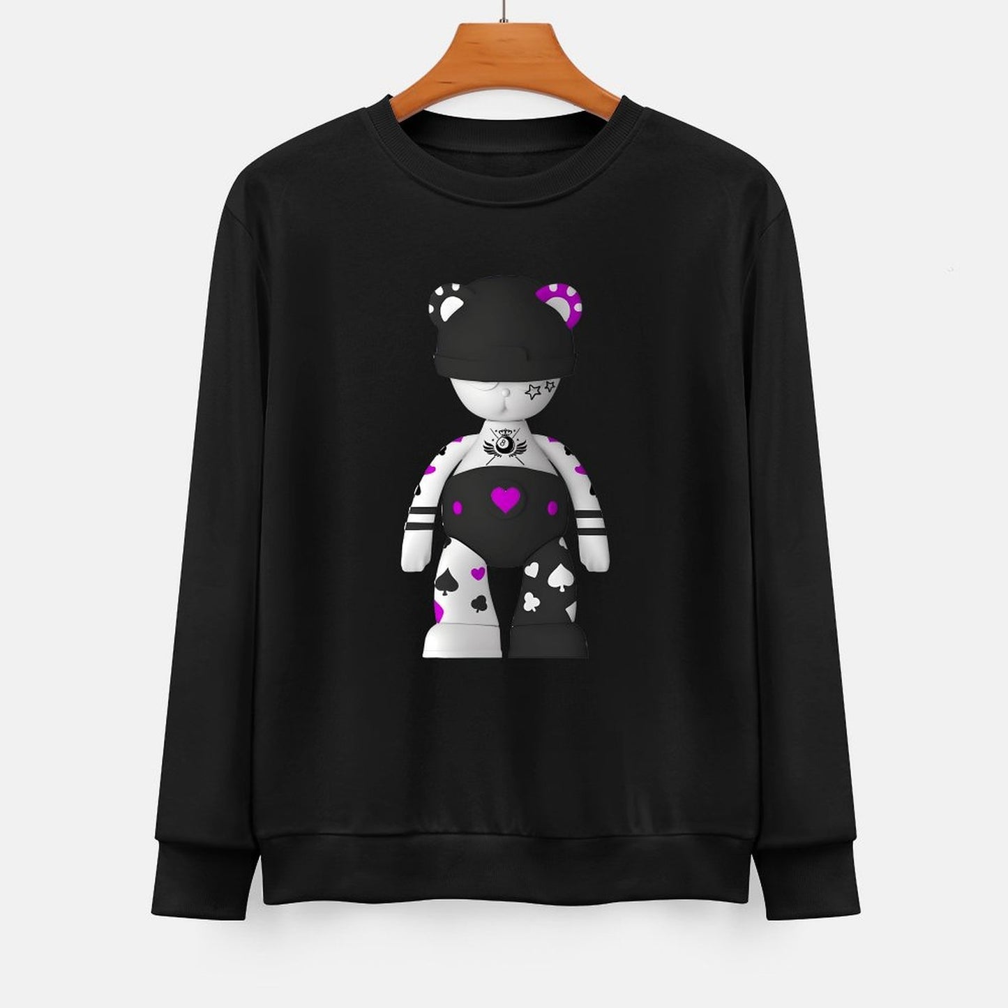 IPIB 250g Crew Neck Long Sleeve Sweatshirt Front GraphicCrew Neck Long Sleeve Sweatshirt6000108-4