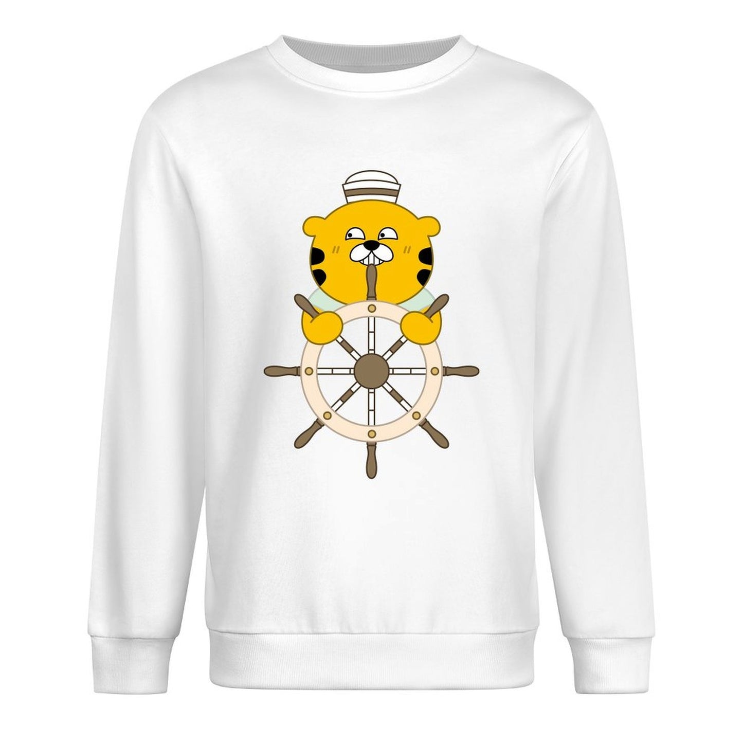 IPBR 250g Crew Neck Long Sleeve Sweatshirt Front GraphicCrew Neck Long Sleeve Sweatshirt4000793