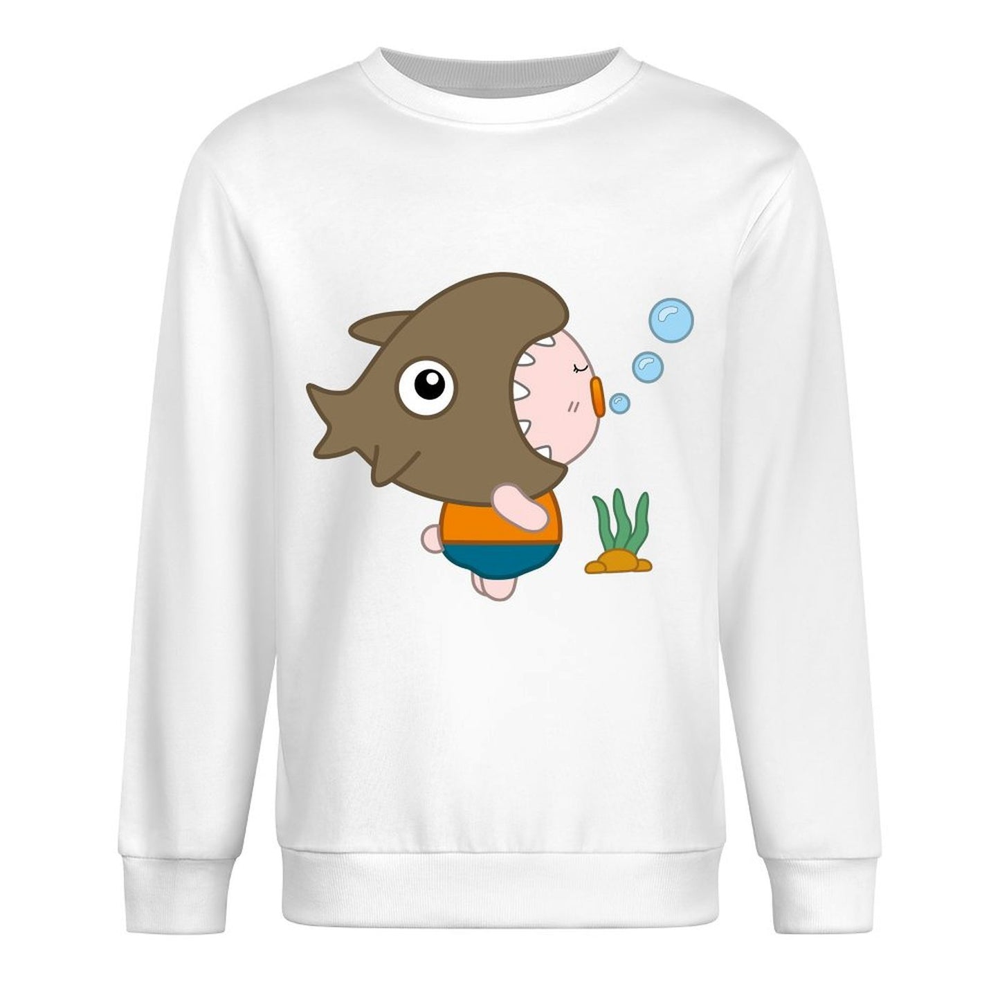 IPBR 250g Crew Neck Long Sleeve Sweatshirt Front GraphicCrew Neck Long Sleeve Sweatshirt4000797