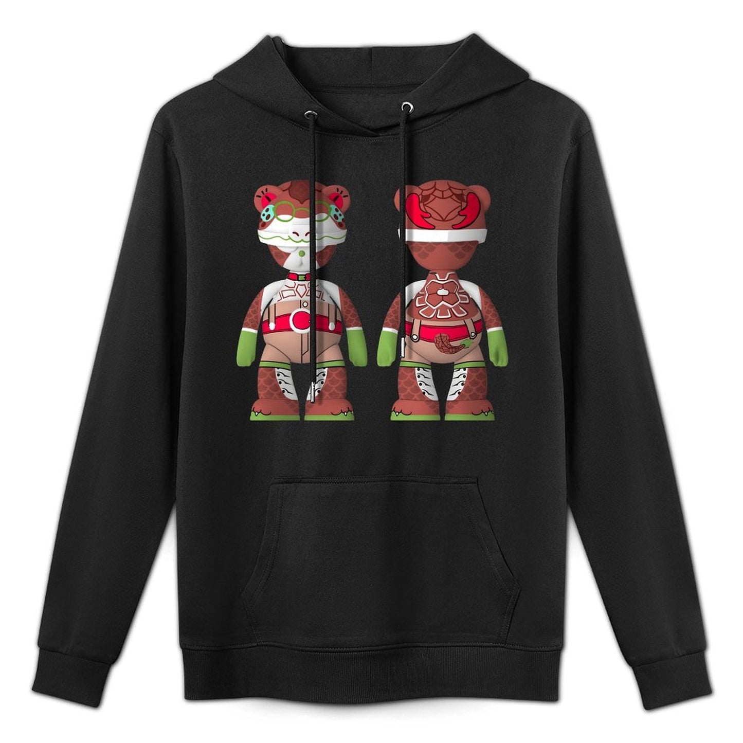 IPIB 250g Hooded Pocket Sweatshirt Front GraphicMen's Hooded  Sweatshirt6000075-1