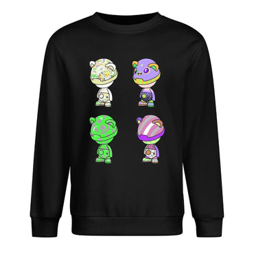 IPIB 250g Crew Neck Long Sleeve Sweatshirt Front GraphicCrew Neck Long Sleeve Sweatshirt6000073-6