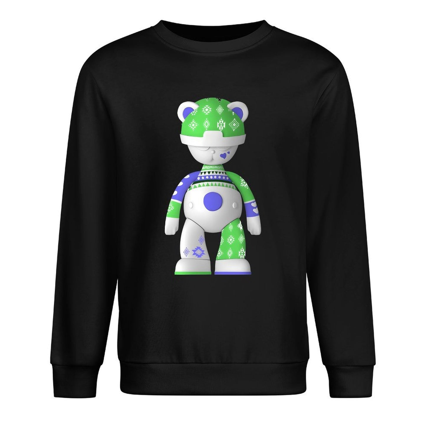 IPIB 250g Crew Neck Long Sleeve Sweatshirt Front GraphicCrew Neck Long Sleeve Sweatshirt6000106-1