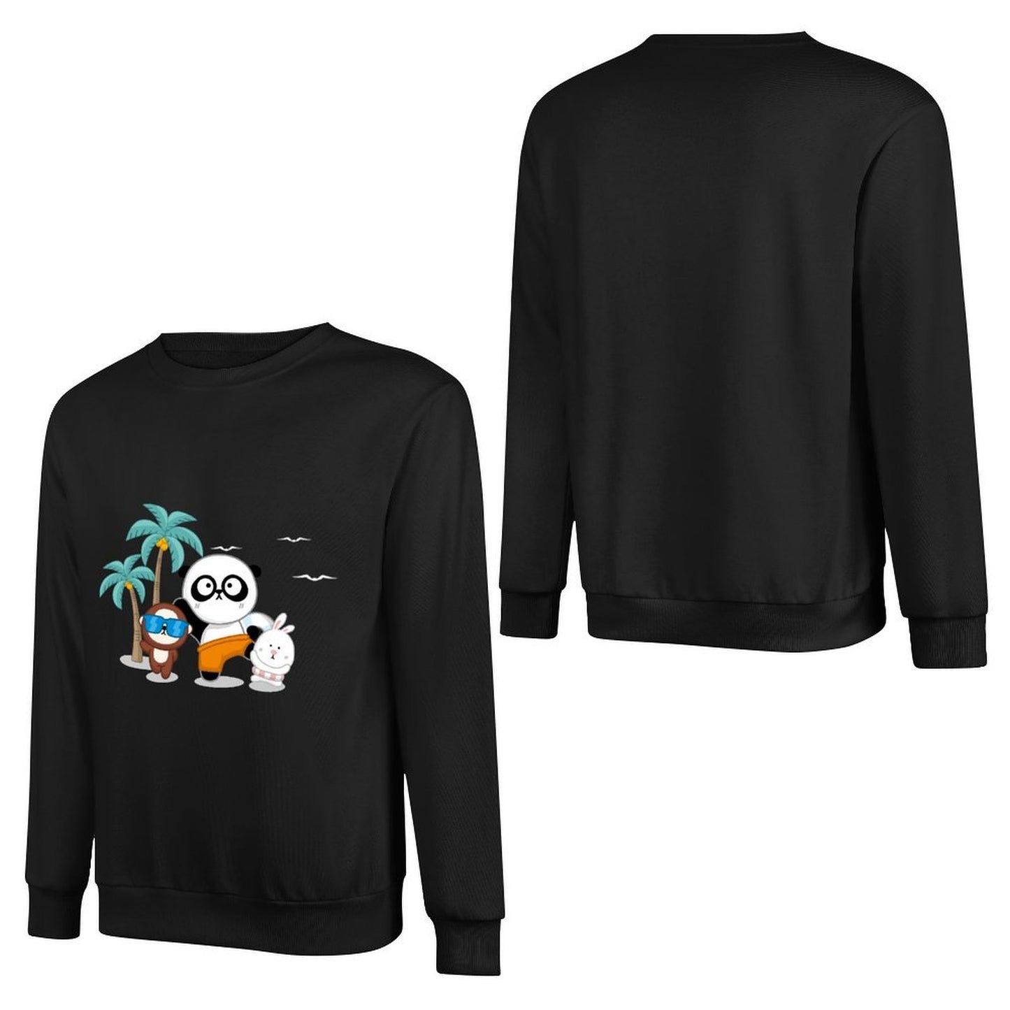 IPBR 250g Crew Neck Long Sleeve Sweatshirt Front GraphicCrew Neck Long Sleeve Sweatshirt4003868