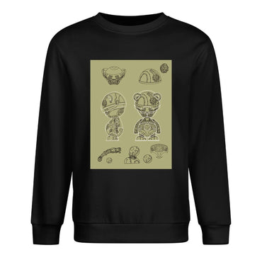 IPIB 250g Crew Neck Long Sleeve Sweatshirt Front GraphicCrew Neck Long Sleeve Sweatshirt6000008-5