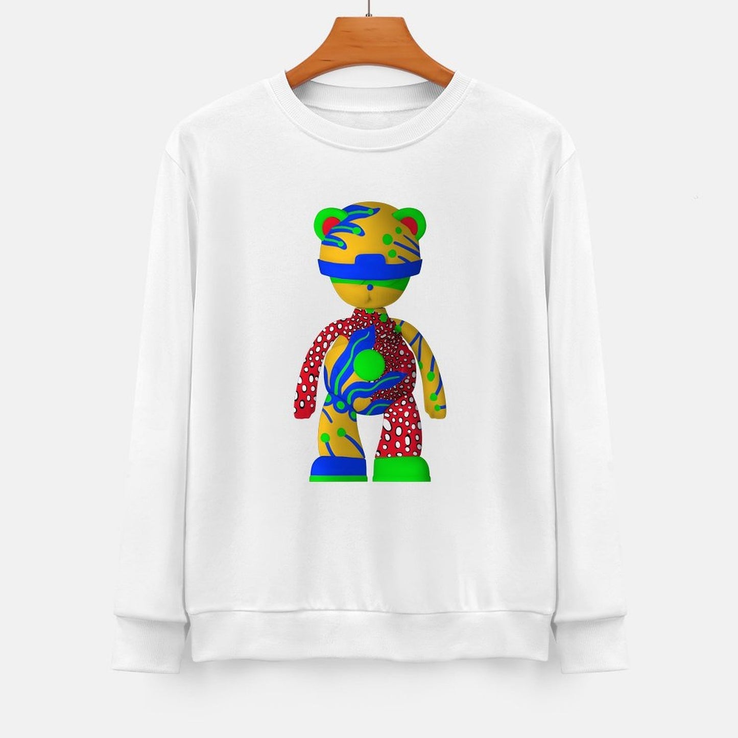 Long Sleeve With Front PatternHigh-Quality Soft-Touch