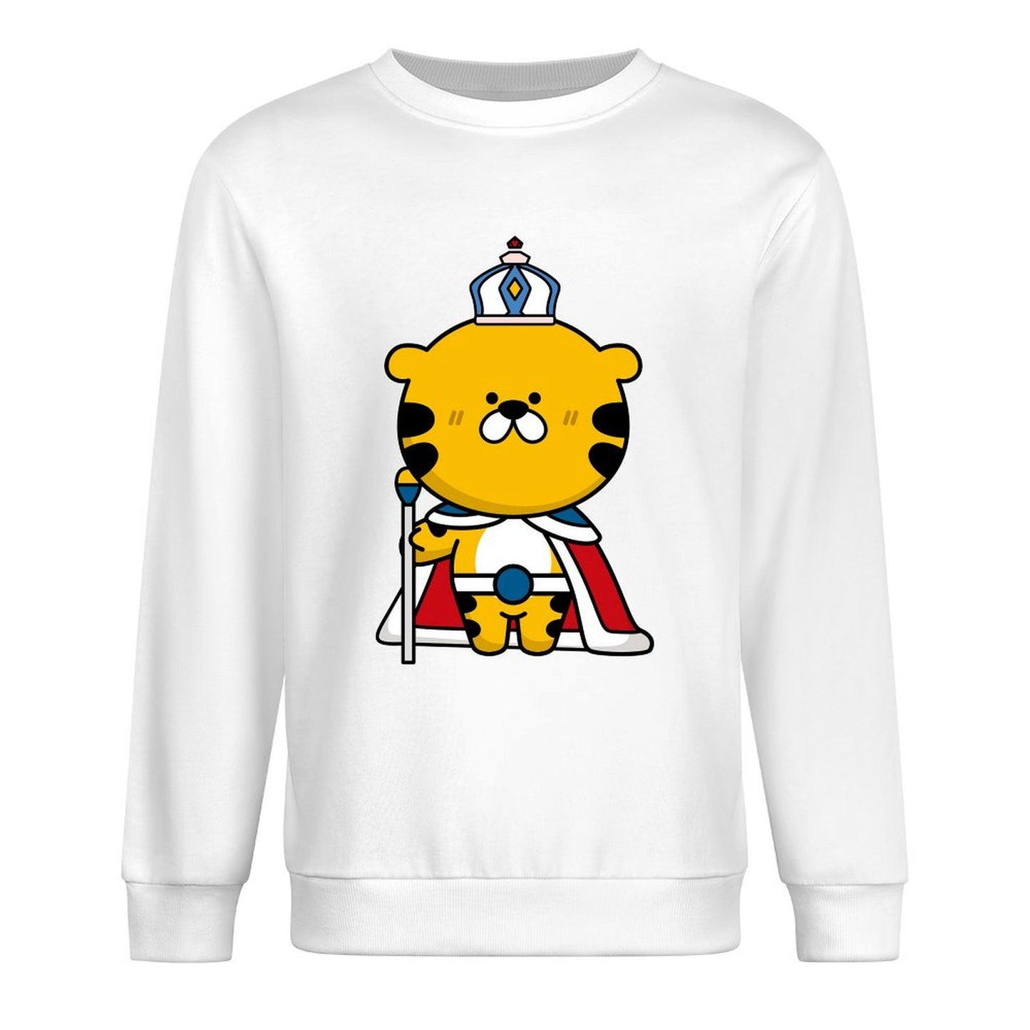IPBR 250g Crew Neck Long Sleeve Sweatshirt Front GraphicCrew Neck Long Sleeve Sweatshirt4000005