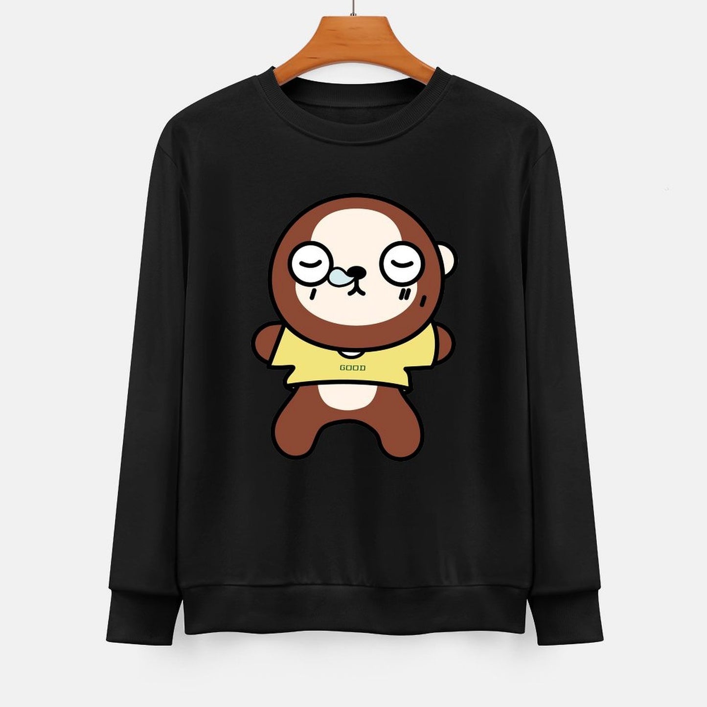 IPBR 250g Crew Neck Long Sleeve Sweatshirt Front GraphicCrew Neck Long Sleeve Sweatshirt4000742