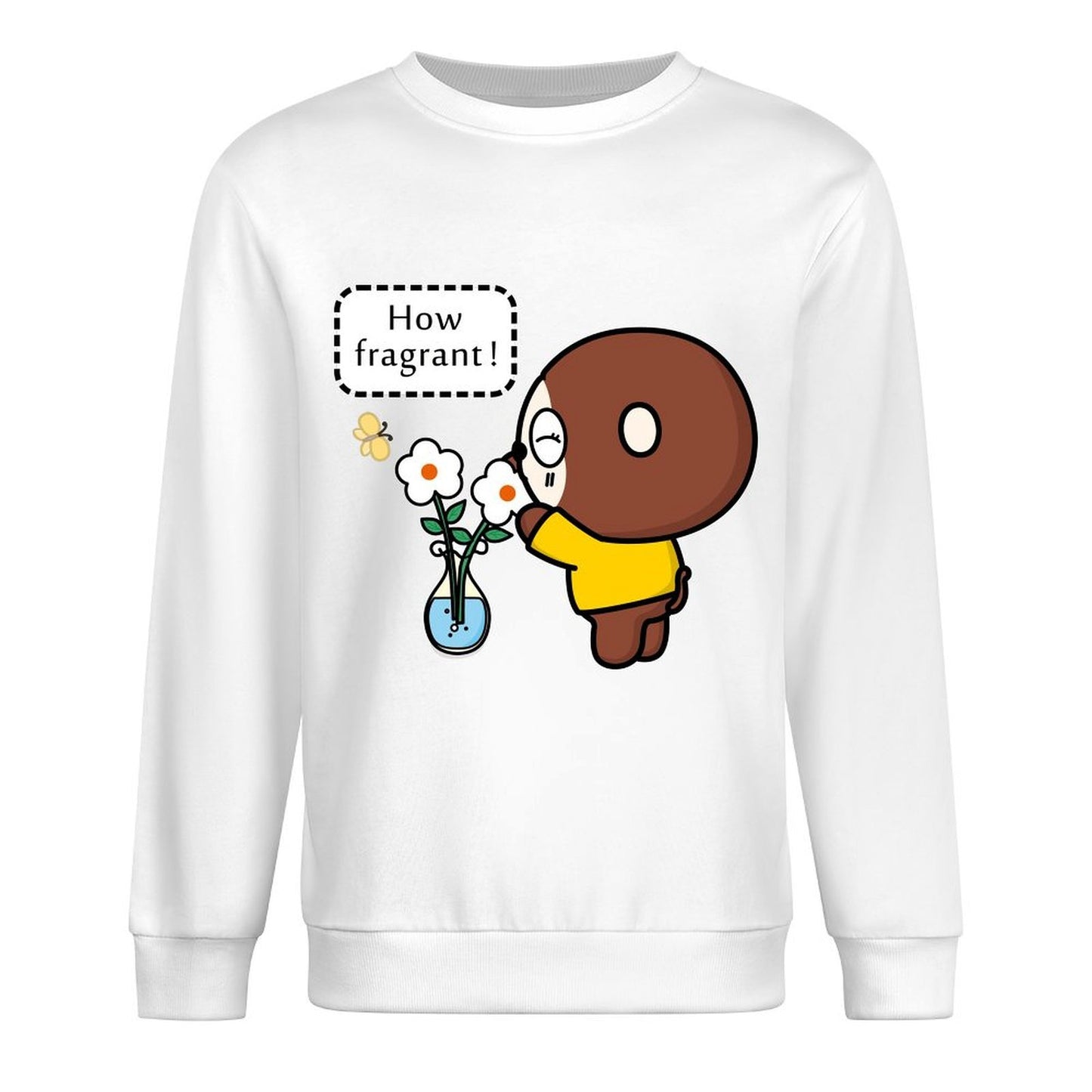 IPBR 250g Crew Neck Long Sleeve Sweatshirt Front GraphicCrew Neck Long Sleeve Sweatshirt4001514