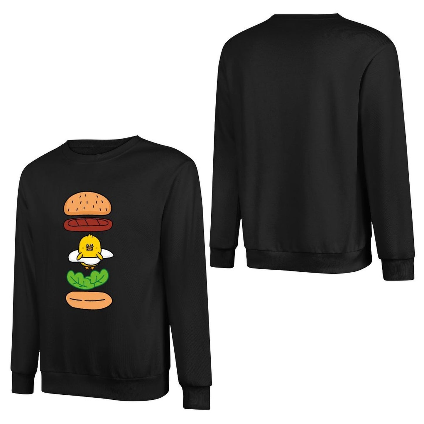 IPBR 250g Crew Neck Long Sleeve Sweatshirt Front GraphicCrew Neck Long Sleeve Sweatshirt4000549