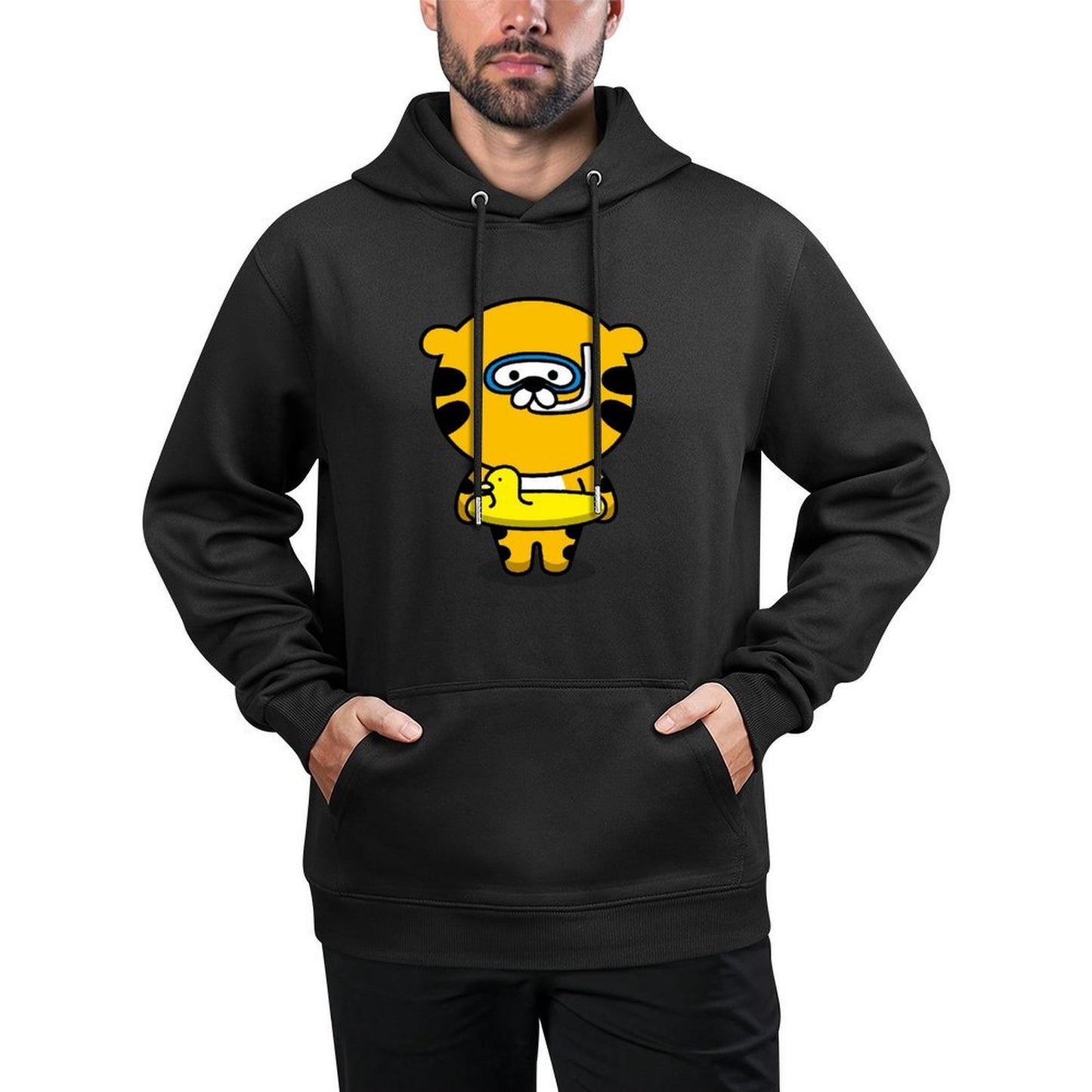 IPBR 250g Hooded Pocket Sweatshirt Front GraphicMen's Hooded  Sweatshirt4000282