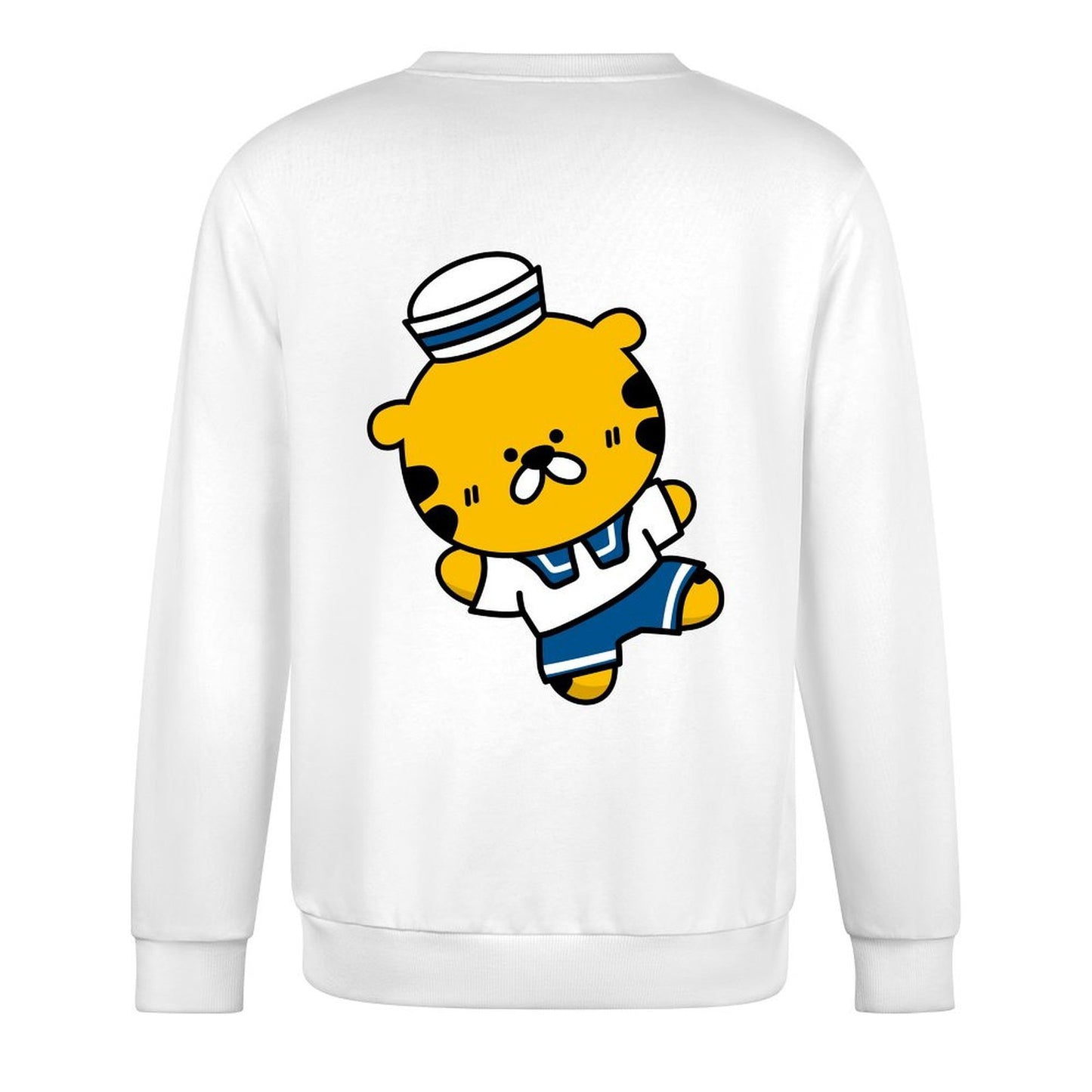 Crew Neck Long Sleeve Sweatshirt 4000657