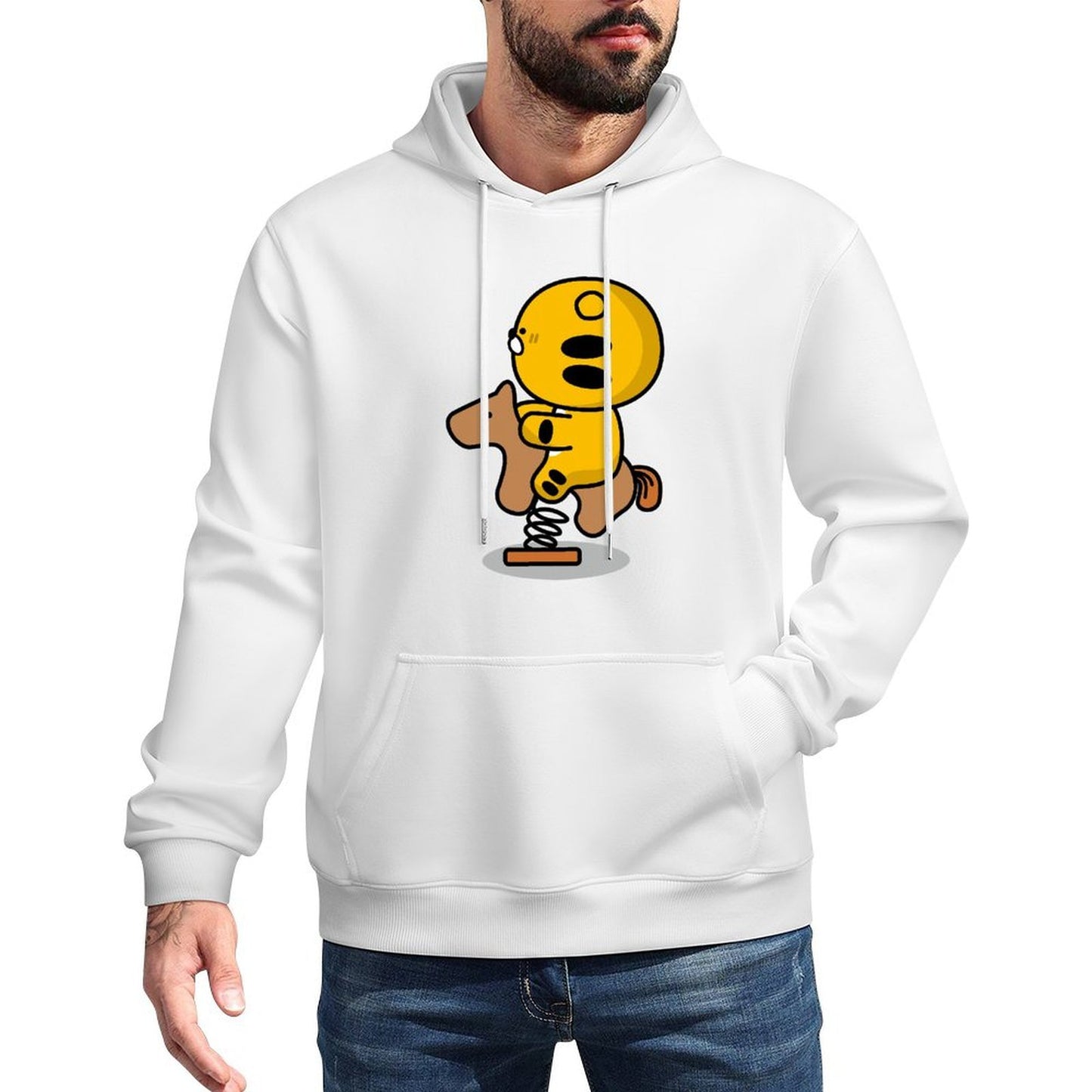 IPBR 250g Hooded Pocket Sweatshirt Front GraphicMen's Hooded  Sweatshirt4000042