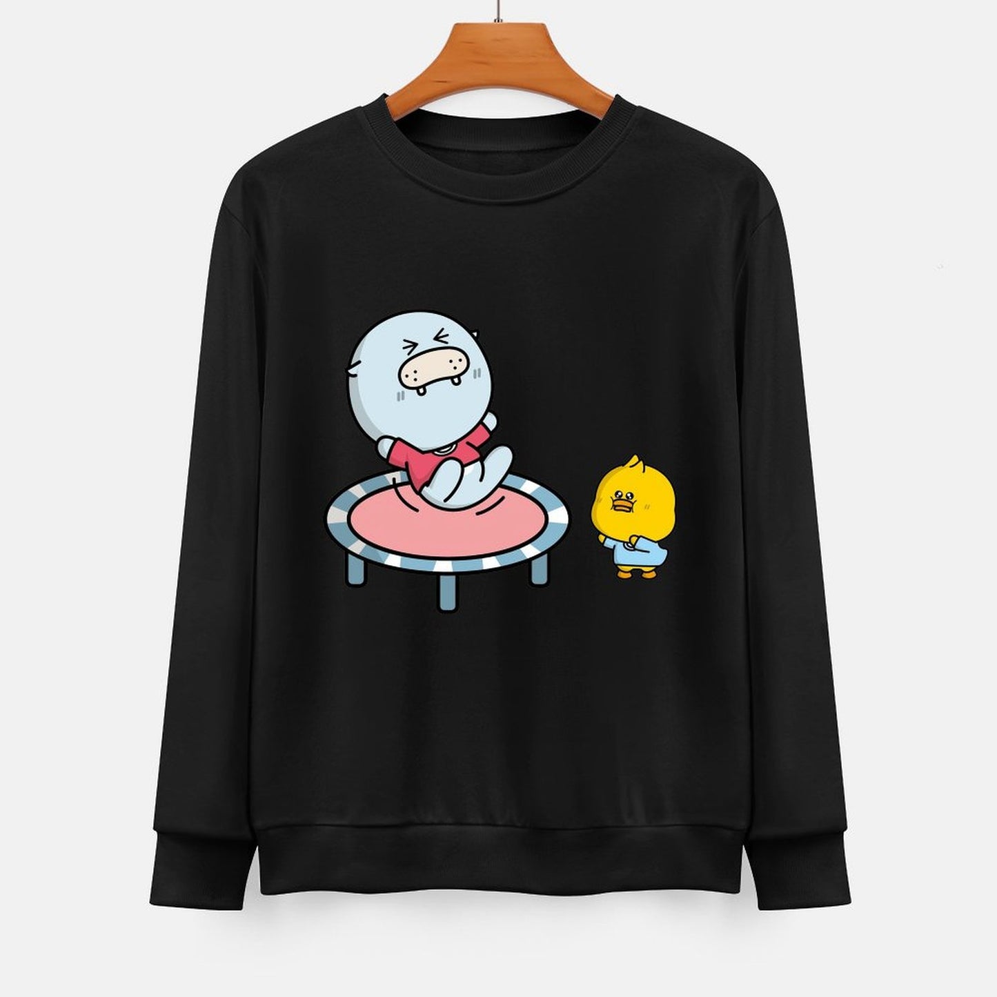 IPBR 250g Crew Neck Long Sleeve Sweatshirt Front GraphicCrew Neck Long Sleeve Sweatshirt4000887