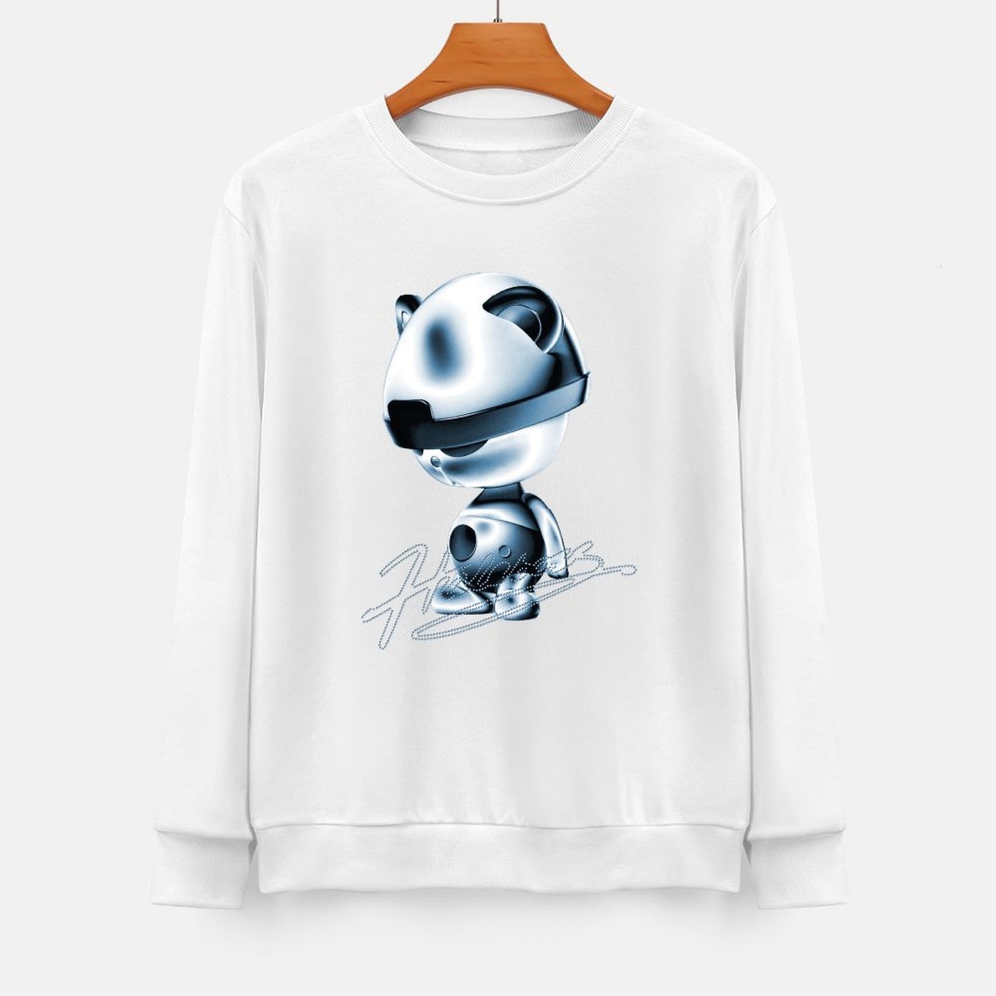 Long Sleeve With Front PatternCrewneck CleanCut