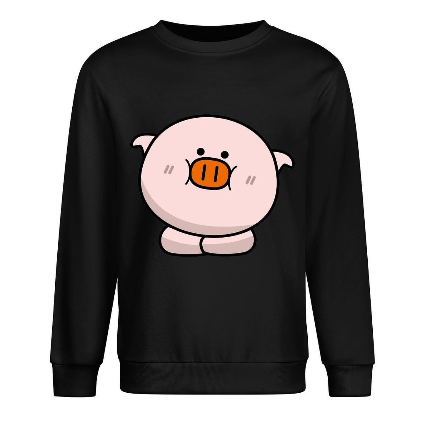 Front Patterned Long Sleeve TopStudio Slim Fit