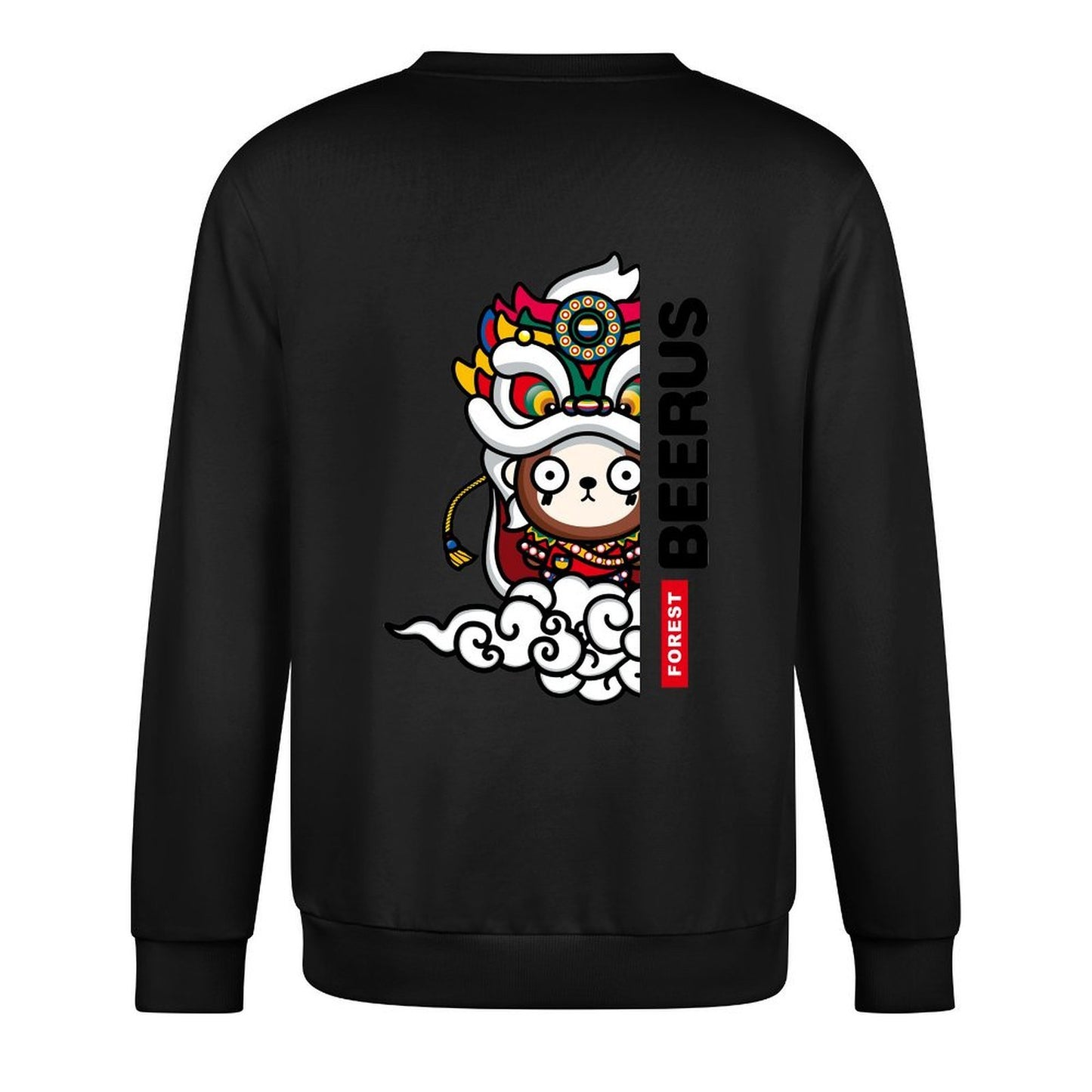 Crew Neck Long Sleeve Sweatshirt 4000628