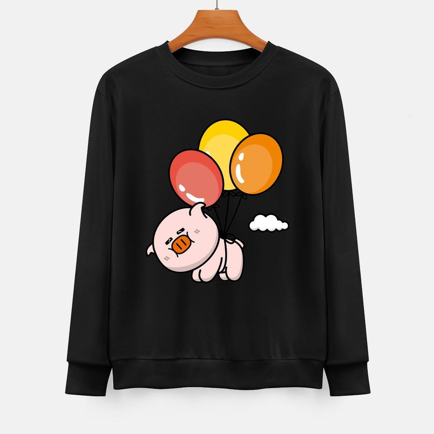 IPBR 250g Crew Neck Long Sleeve Sweatshirt Front GraphicCrew Neck Long Sleeve Sweatshirt4001384