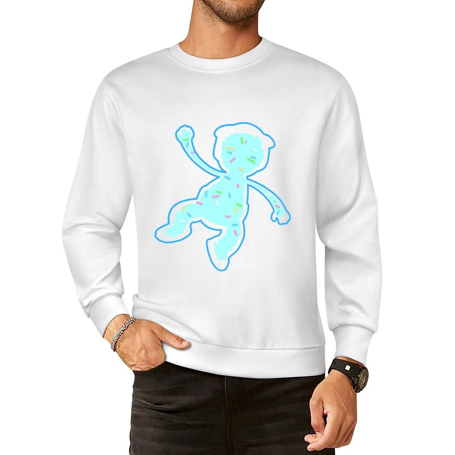 Long Sleeve With Front PatternColorfast Clean