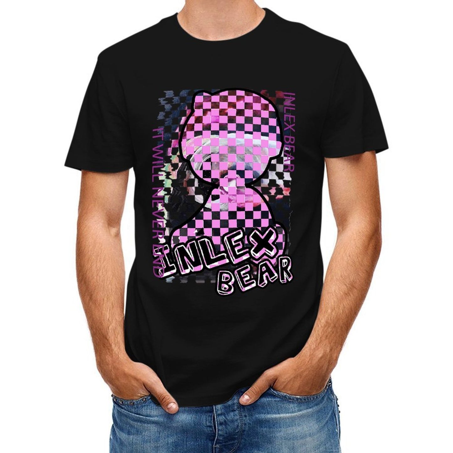 Inlex Bear T-shirtsPrinting Regular T-Shirt