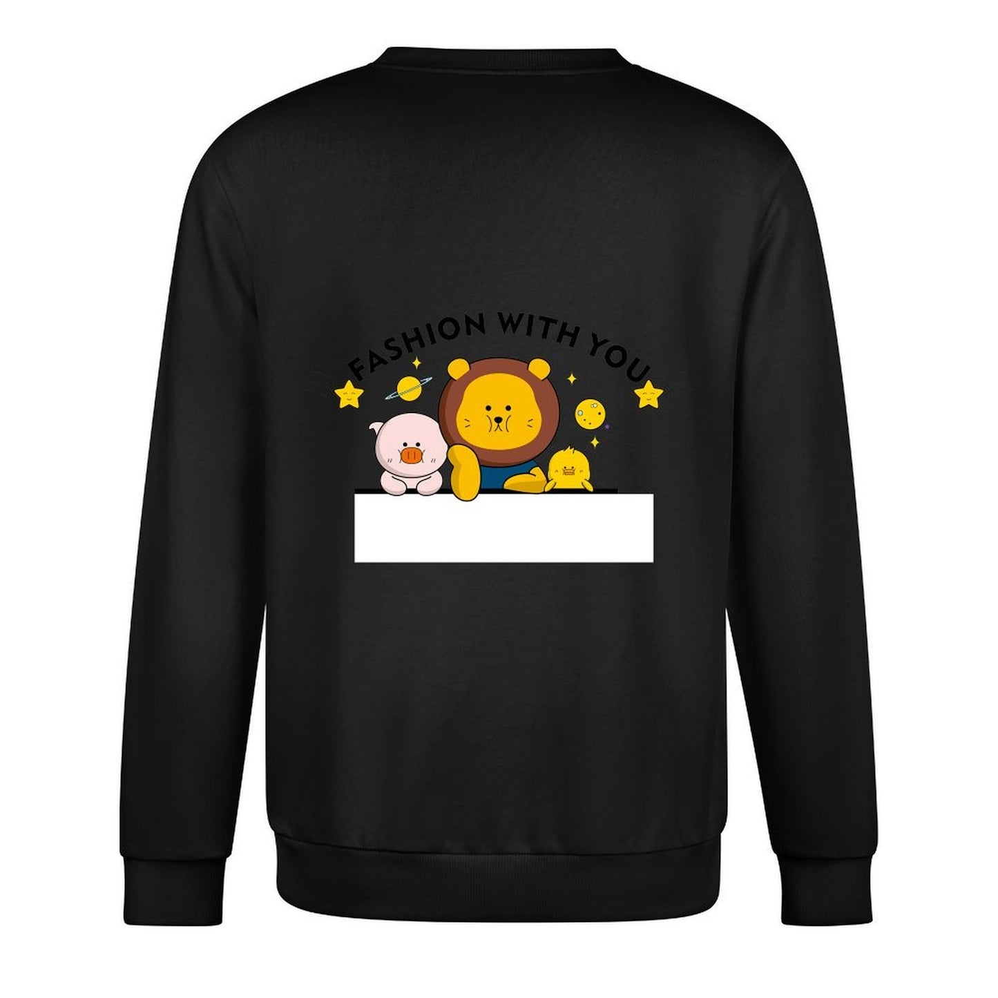 Crew Neck Long Sleeve Sweatshirt 4000624