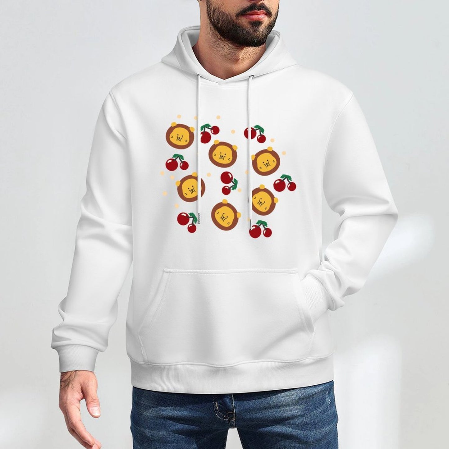 Relaxed Fit LifestyleLine Front Graphic Hoodies