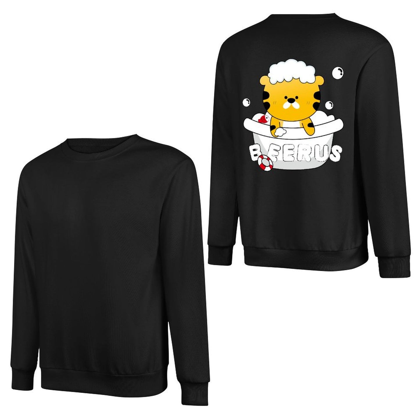 Long-sleeved crew neck sweatshirtTimelessStyle Cotton Long Sleeve