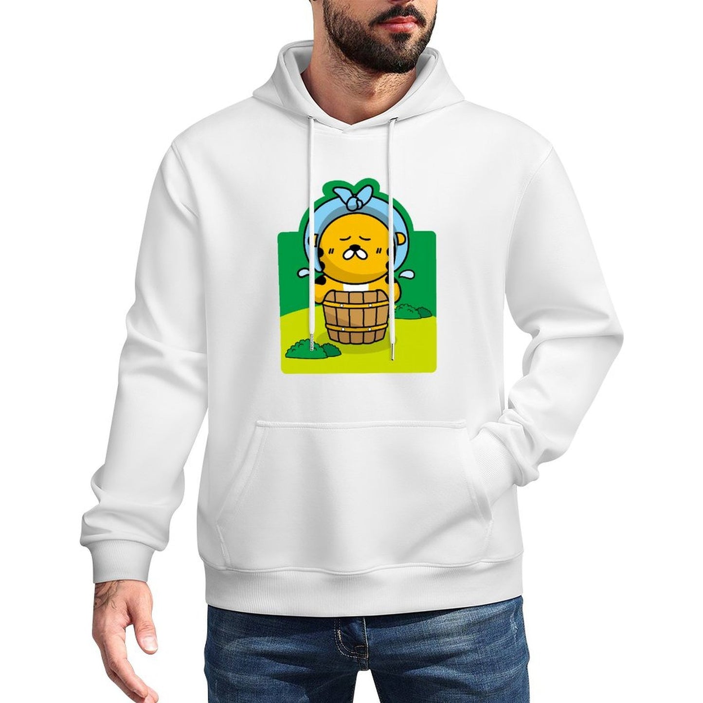 IPBR 250g Hooded Pocket Sweatshirt Front GraphicMen's Hooded  Sweatshirt4000747