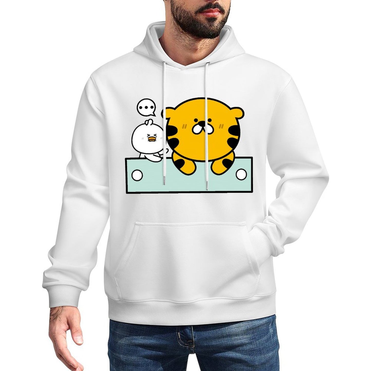 IPBR 250g Hooded Pocket Sweatshirt Front GraphicMen's Hooded  Sweatshirt4003931