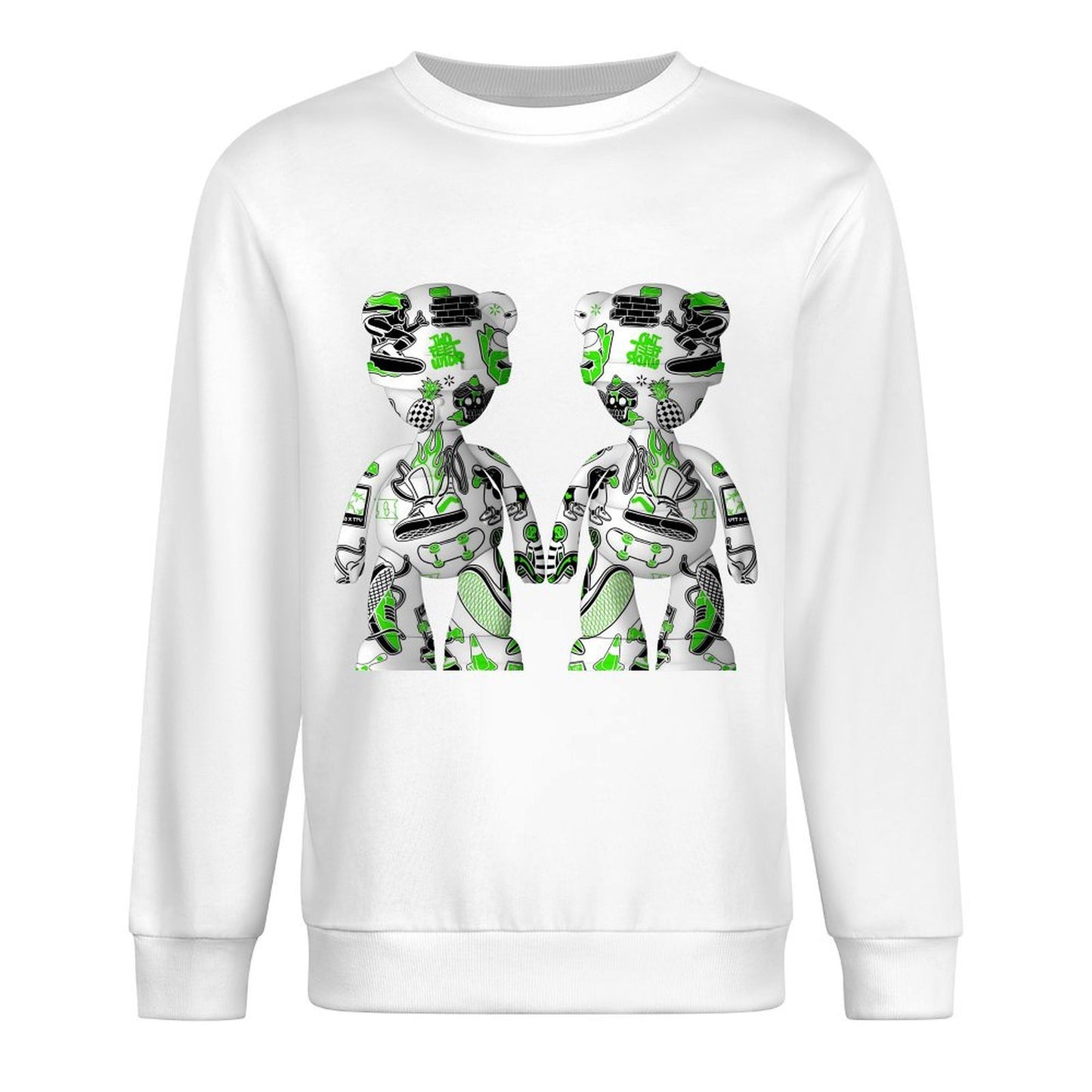 IPIB 250g Crew Neck Long Sleeve Sweatshirt Front GraphicCrew Neck Long Sleeve Sweatshirt6000085-5