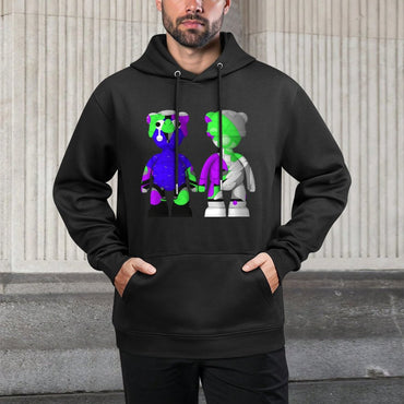 IPIB 250g Hooded Pocket Sweatshirt Front GraphicMen's Hooded  Sweatshirt6000144-9