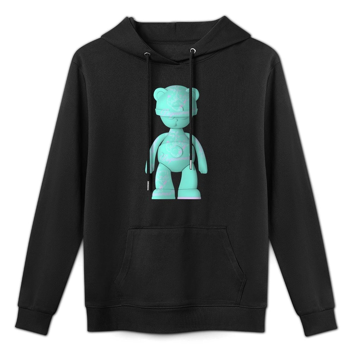 IPIB 250g Hooded Pocket Sweatshirt Front GraphicMen's Hooded  Sweatshirt6000123-1