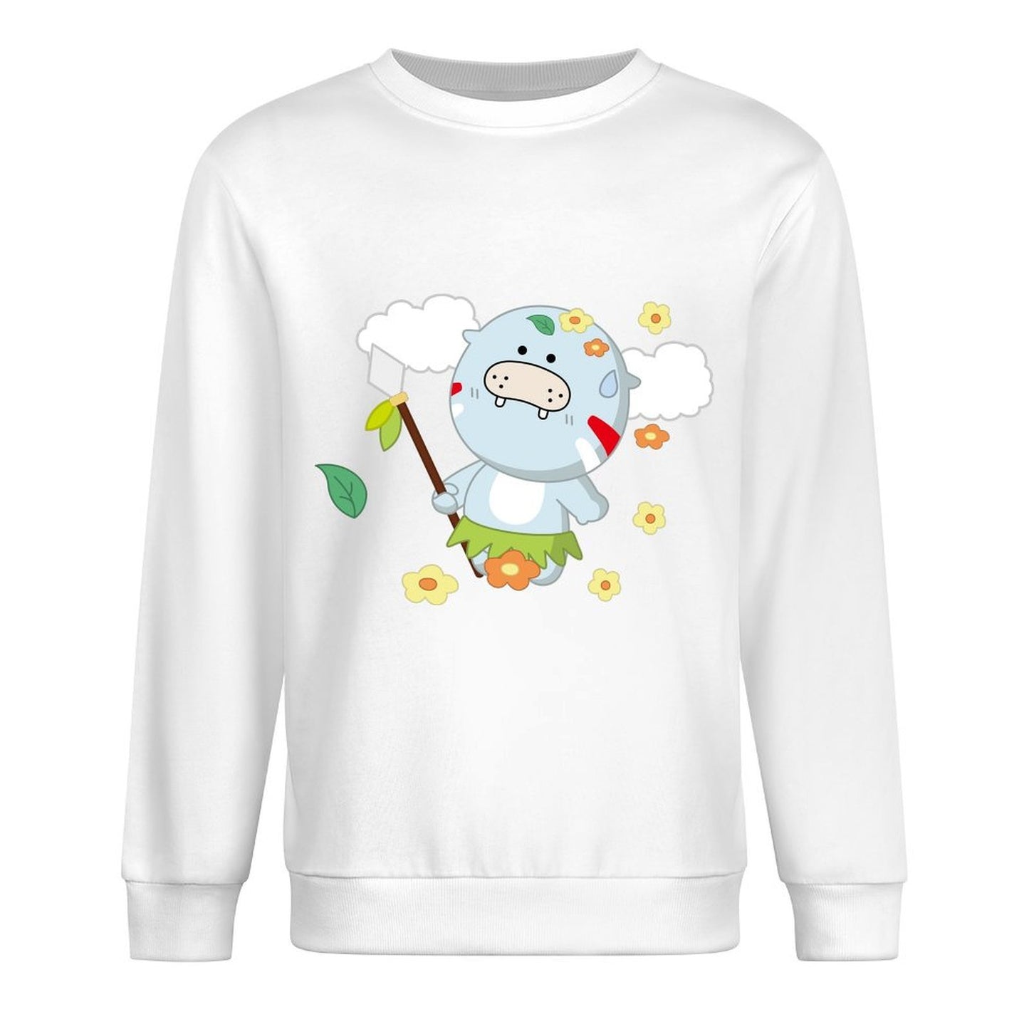 IPBR 250g Crew Neck Long Sleeve Sweatshirt Front GraphicCrew Neck Long Sleeve Sweatshirt4000761