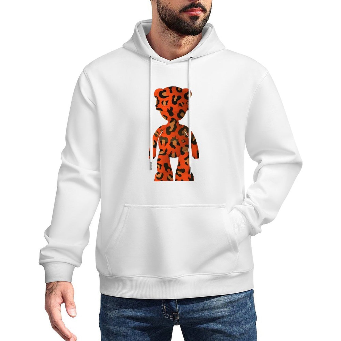 IPIB 250g Hooded Pocket Sweatshirt Front GraphicMen's Hooded  Sweatshirt6000126-5