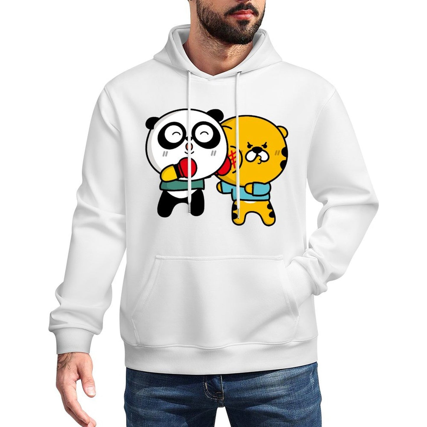 IPBR 250g Hooded Pocket Sweatshirt Front GraphicMen's Hooded  Sweatshirt4001329