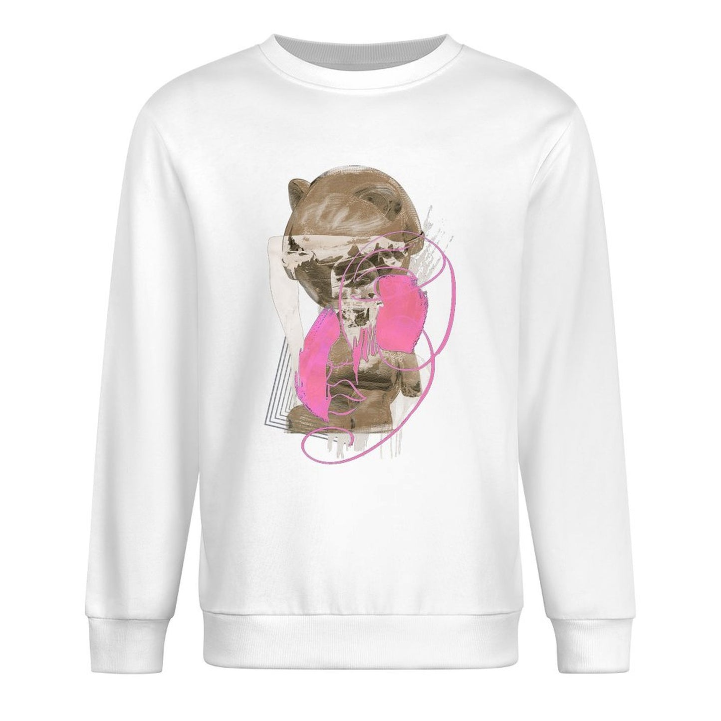 IPIB 250g Crew Neck Long Sleeve Sweatshirt Front GraphicCrew Neck Long Sleeve Sweatshirt6000019-8