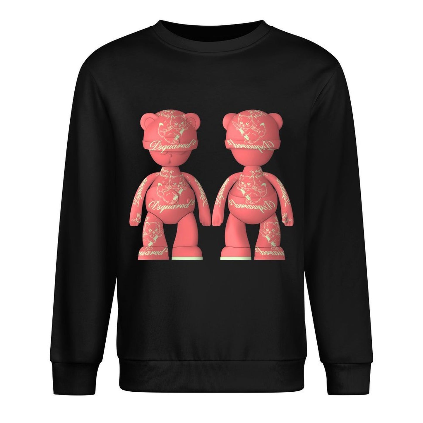 IPIB 250g Crew Neck Long Sleeve Sweatshirt Front GraphicCrew Neck Long Sleeve Sweatshirt6000098-2