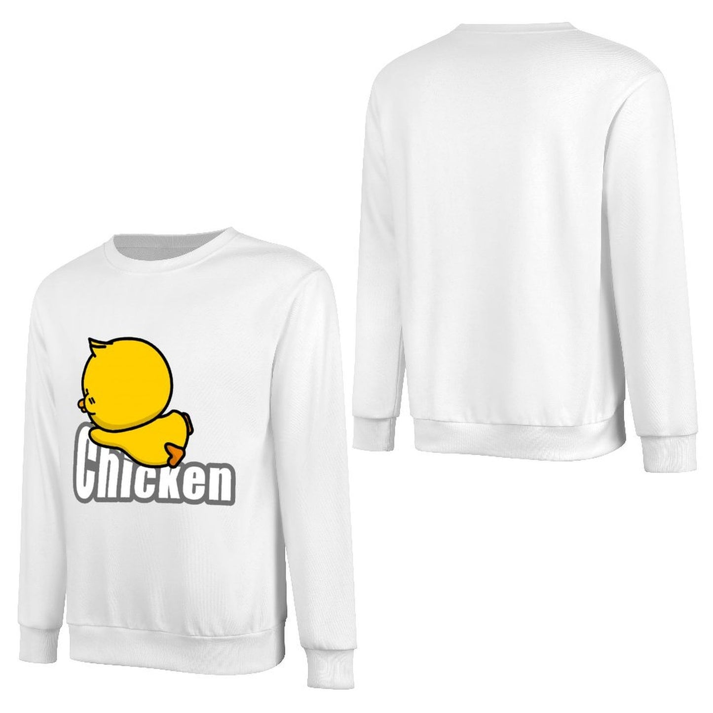 Front Patterned Long Sleeve TopOutdoor Clean Edges