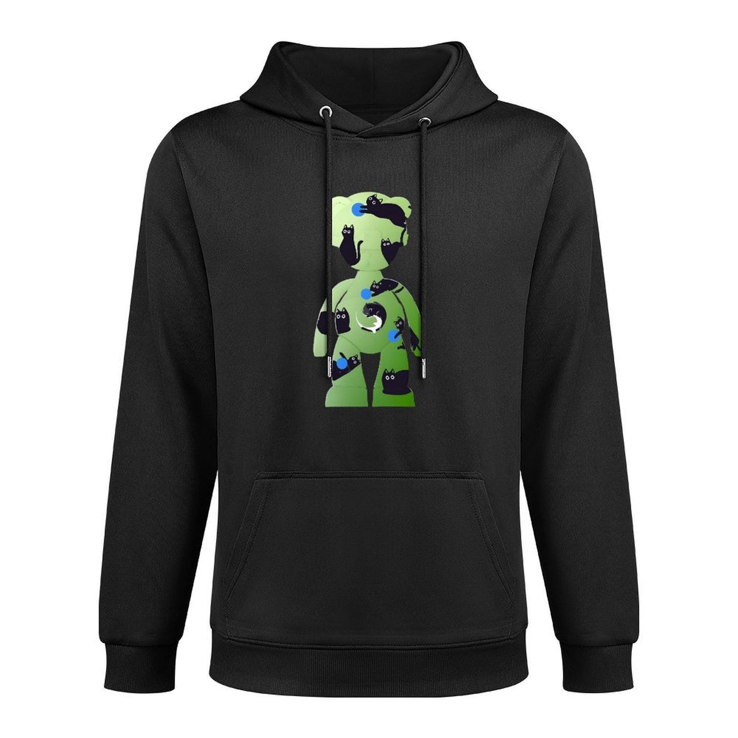 IPIB 250g Hooded Pocket Sweatshirt Front GraphicMen's Hooded  Sweatshirt6000135-1