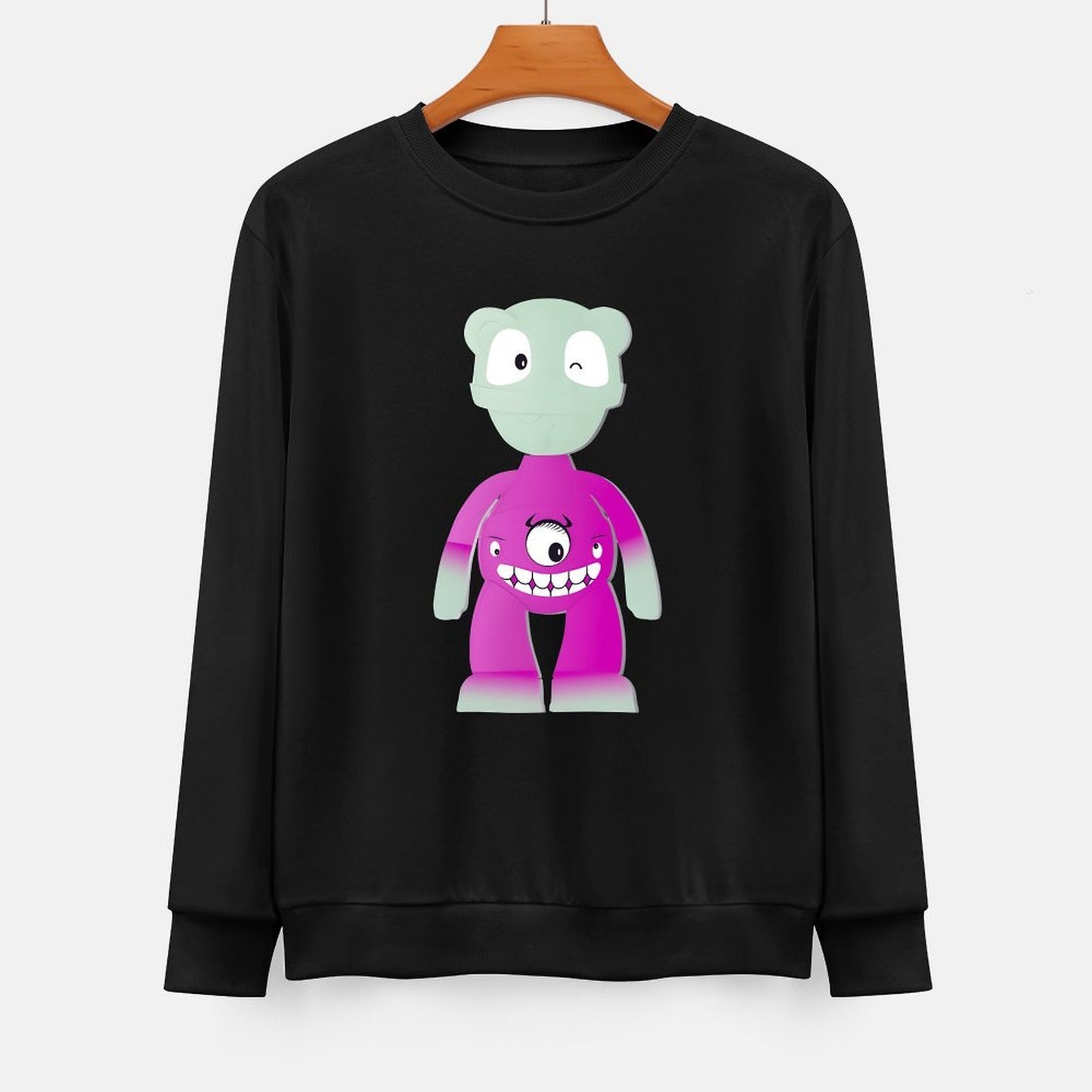 IPIB 250g Crew Neck Long Sleeve Sweatshirt Front GraphicCrew Neck Long Sleeve Sweatshirt6000142-4