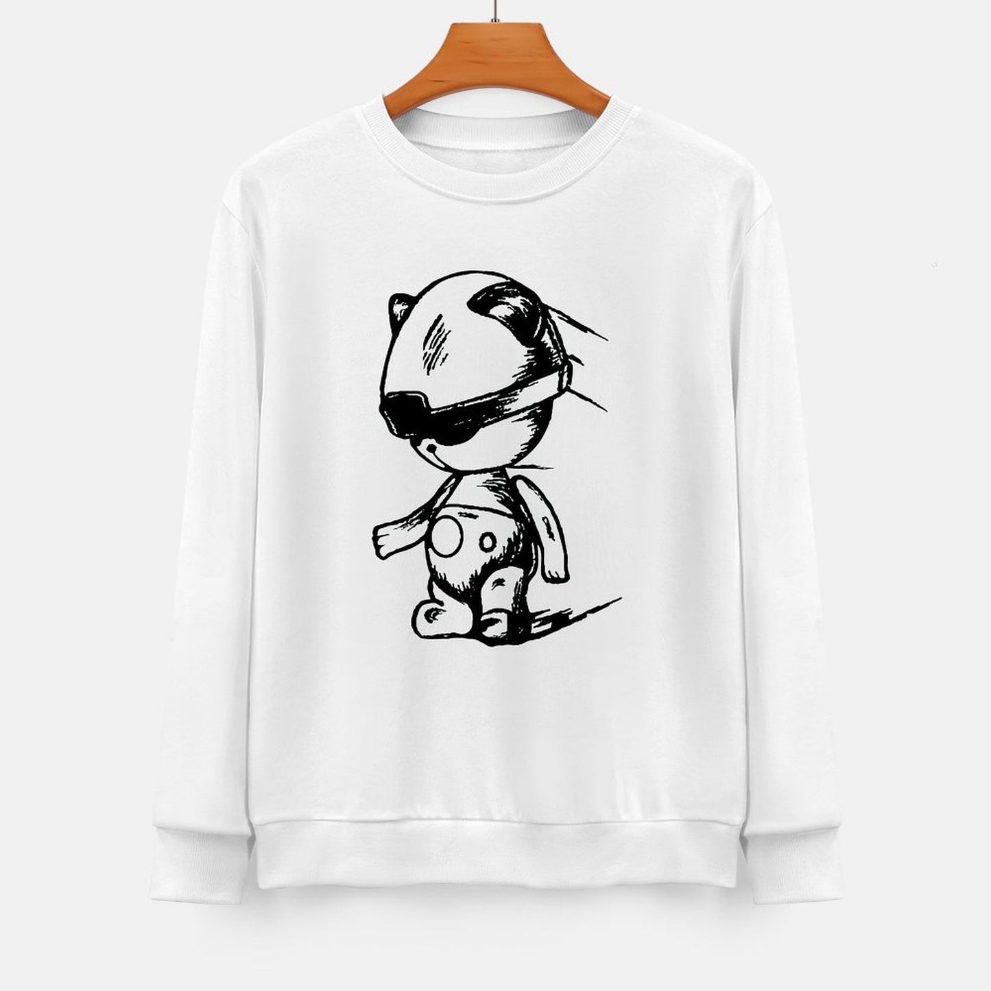 Long Sleeve With Front PatternDesign-Your-Own Cotton