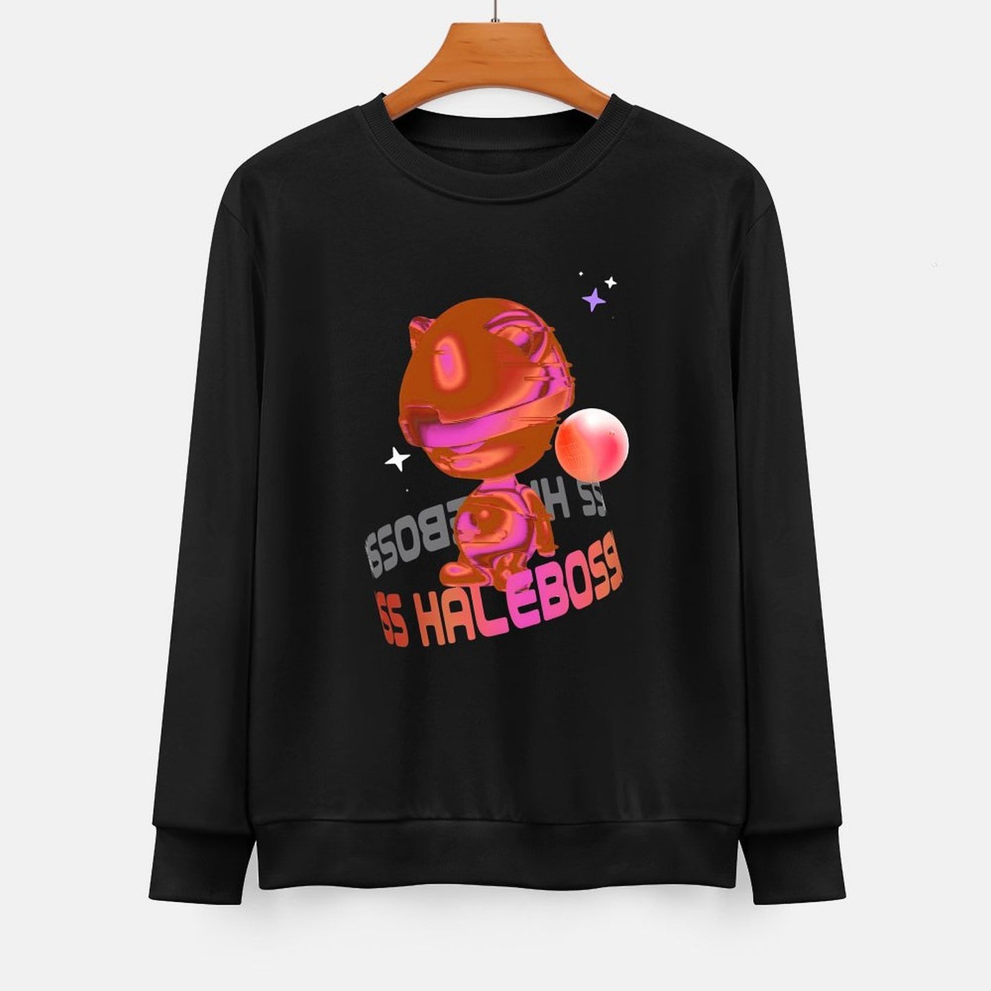 IPIB 250g Crew Neck Long Sleeve Sweatshirt Front GraphicCrew Neck Long Sleeve Sweatshirt6000017-5