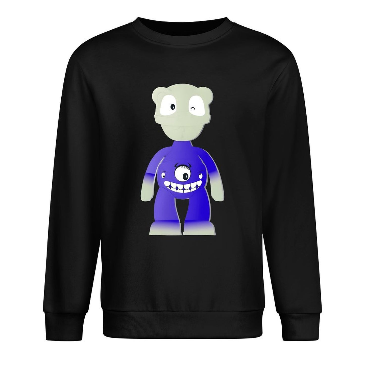 Long Sleeve With Front PatternSmooth Printing