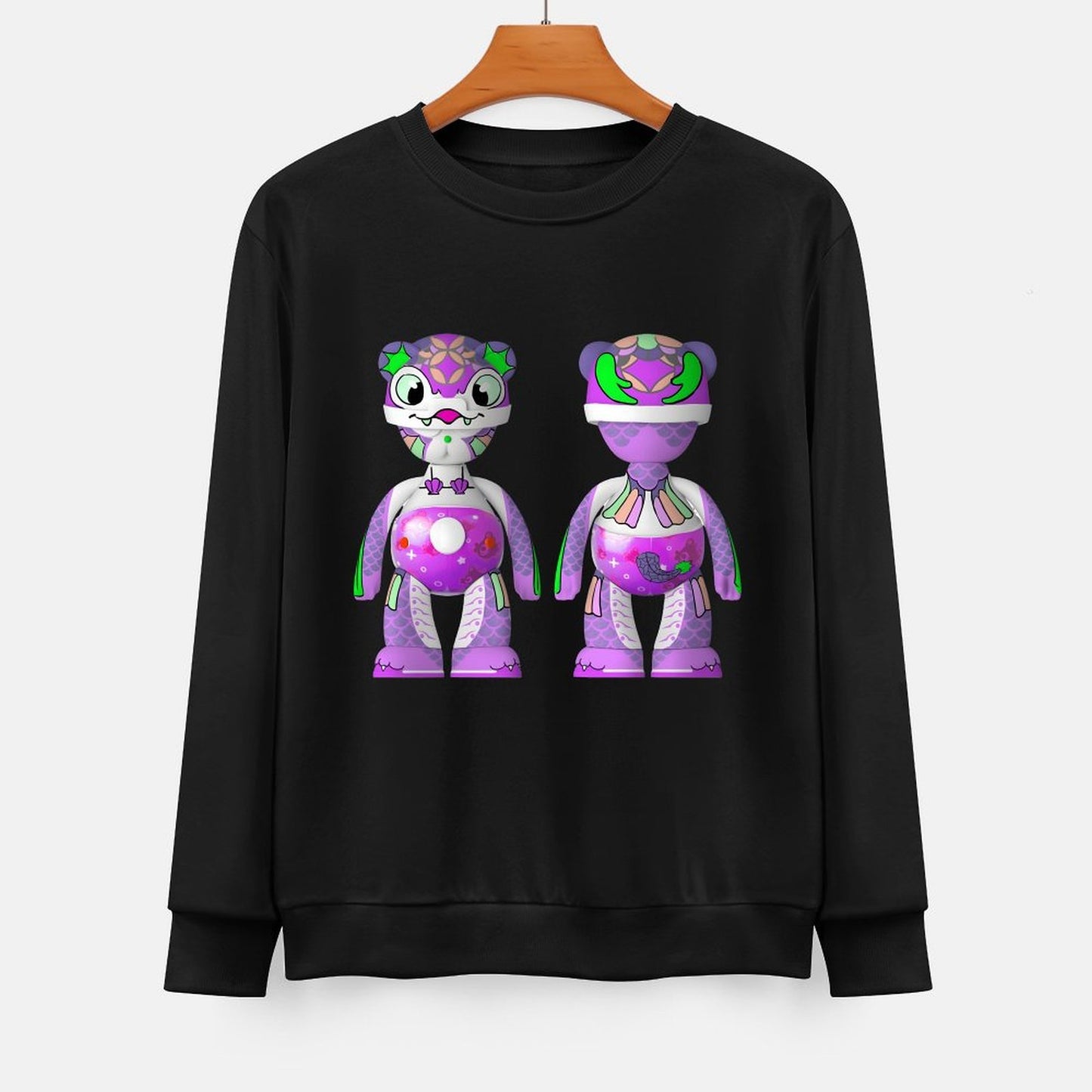 IPIB 250g Crew Neck Long Sleeve Sweatshirt Front GraphicCrew Neck Long Sleeve Sweatshirt6000077-3