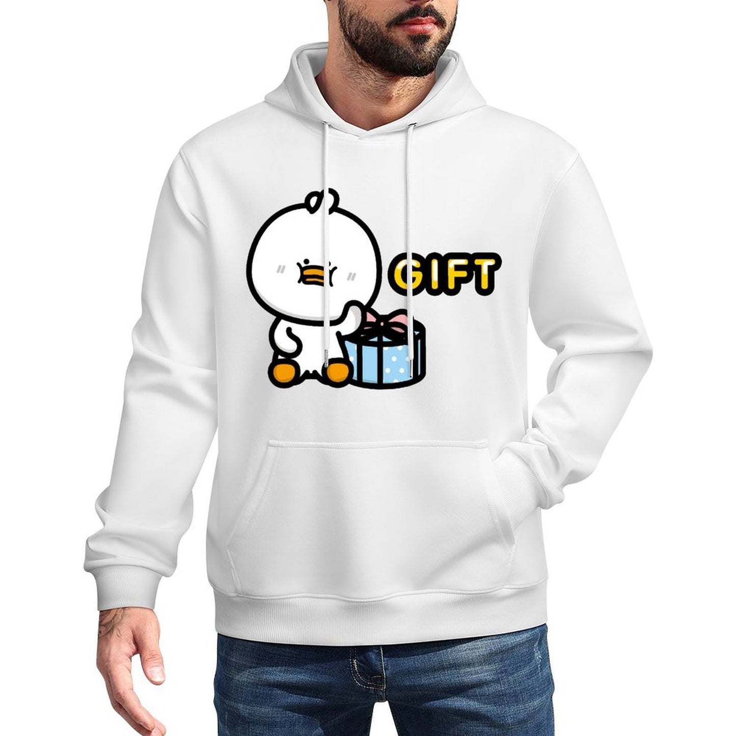 IPBR 250g Hooded Pocket Sweatshirt Front GraphicMen's Hooded  Sweatshirt4001139