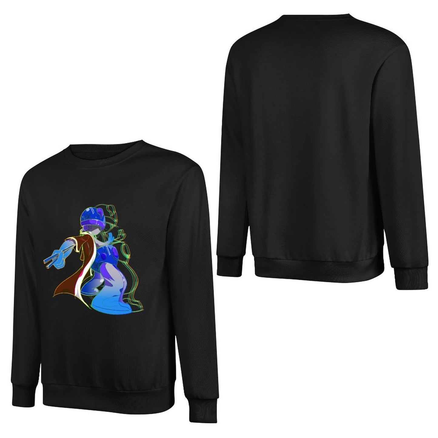 Long Sleeve With Front PatternVibrant Colors StreetFit