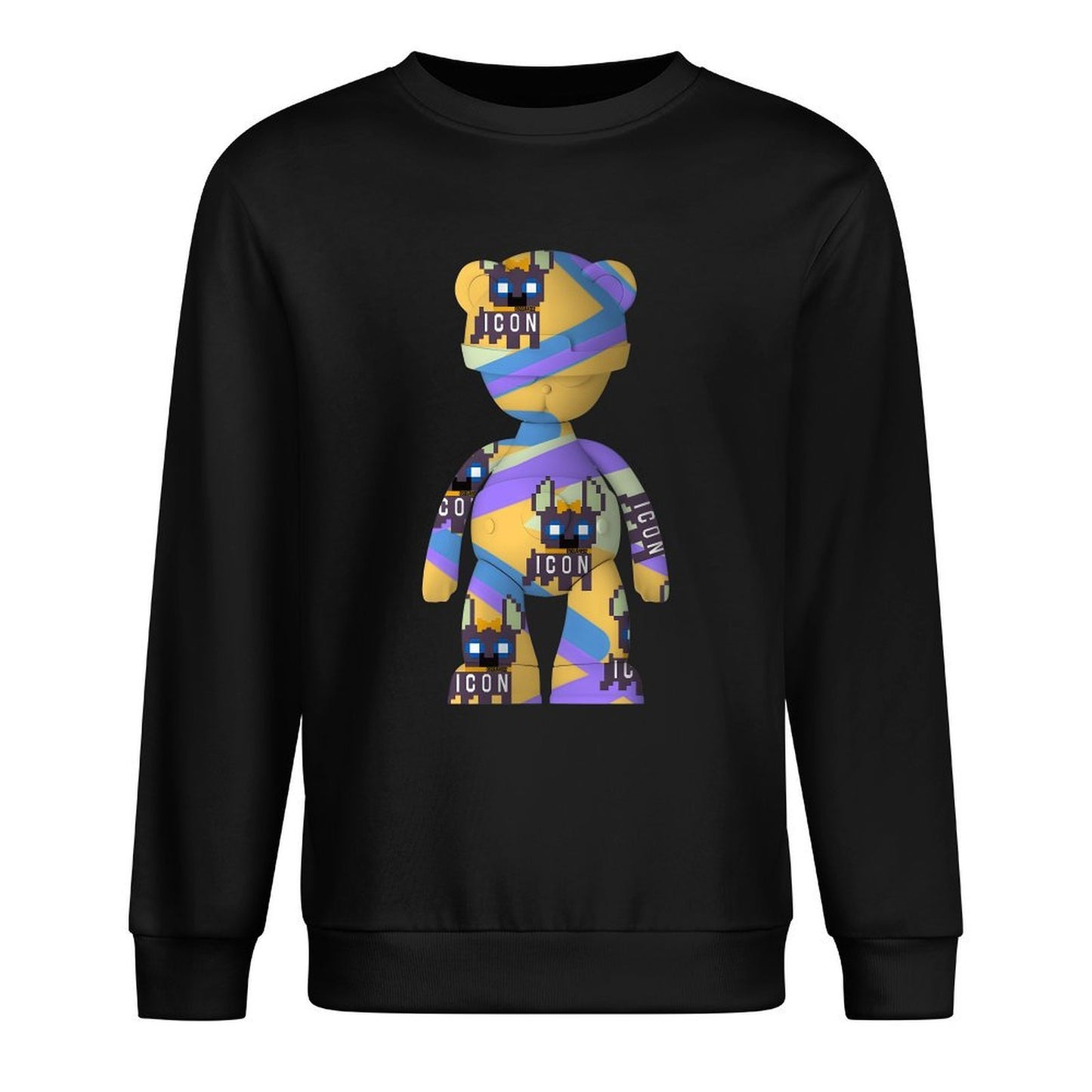 IPIB 250g Crew Neck Long Sleeve Sweatshirt Front GraphicCrew Neck Long Sleeve Sweatshirt6000124-1