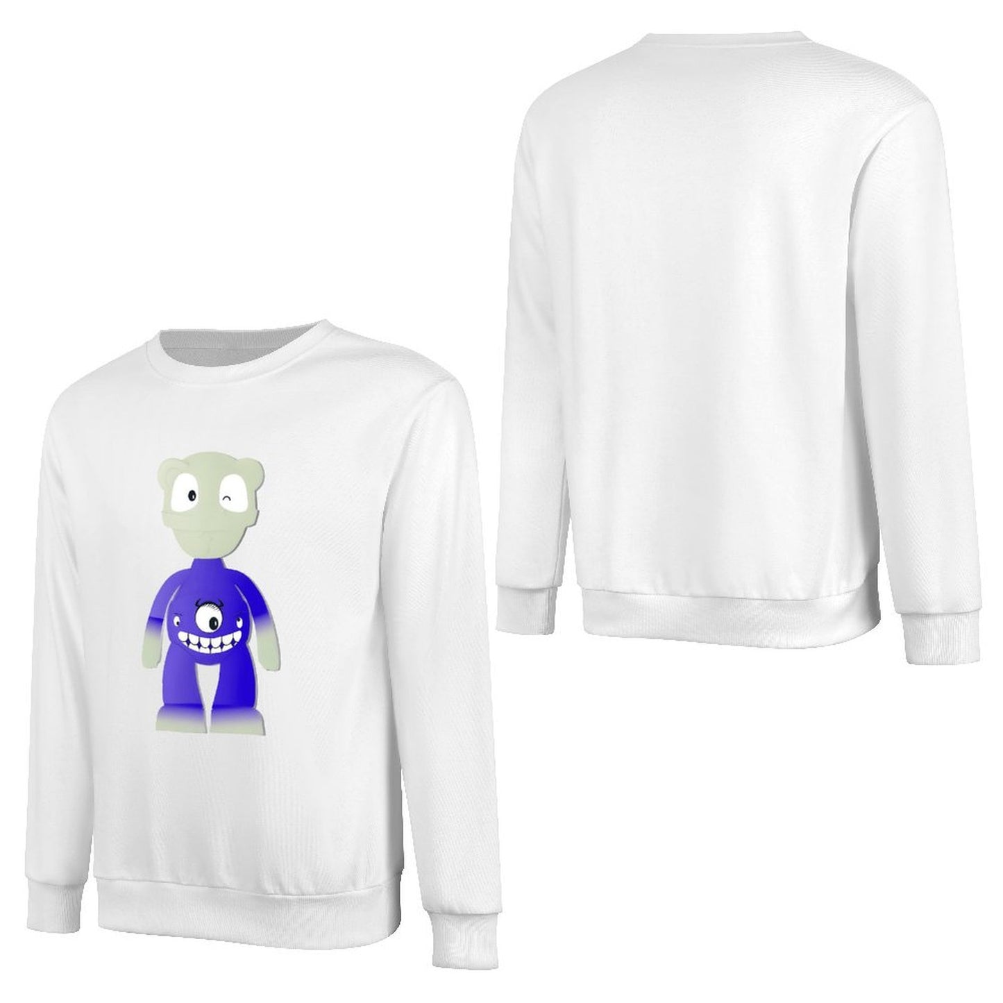 Long Sleeve With Front PatternSmooth Printing