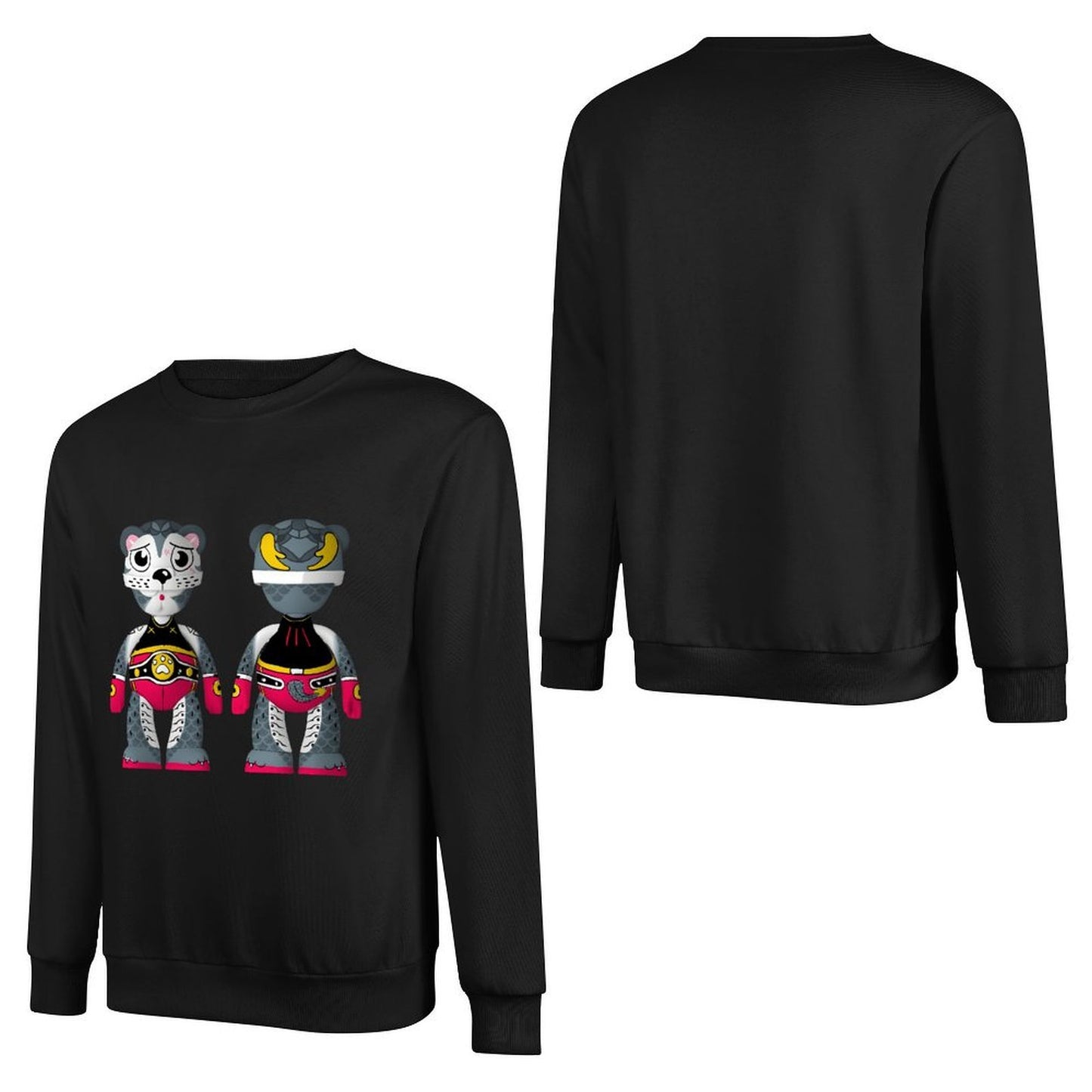 IPIB 250g Crew Neck Long Sleeve Sweatshirt Front GraphicCrew Neck Long Sleeve Sweatshirt6000145-4
