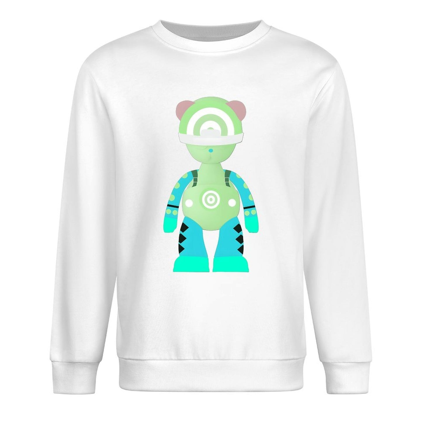 IPIB 250g Crew Neck Long Sleeve Sweatshirt Front GraphicCrew Neck Long Sleeve Sweatshirt6000134-2